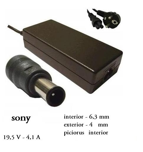 INCARCATOR LAPTOP SONY 19,5 V - 4,1 A