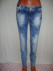 Sexy blugi LEXXURY JEANS model 4 marime L transport gratis + 1 cadou foto