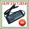 INCARCATOR LAPTOP HP 18,5 V - 3,5 A - mufa 7,4 x 5 mm cu piciorus, Incarcator standard