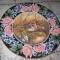 Platou trandafiri pui-Mikasa China-Sansouci Germany din portelan, 30 cm.