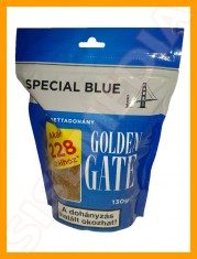 Tutun pentru rulat GOLDEN GATE ALBASTRU 130 gr . ORIGINAL . Ideal pentru injectat tigari 130 grame . foto
