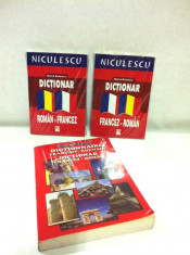 Carti &amp;quot; Dictionare de buzunar francez - roman si roman - francez &amp;quot;/ Maria Braescu/ Bonus:Dictionar francez-roman/ Elvira Malinas Tocalachis foto