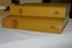 Istoria literaturii romane - Vol I, II Ed. Academiei RSR G. Calinescu 1968/1970 foto