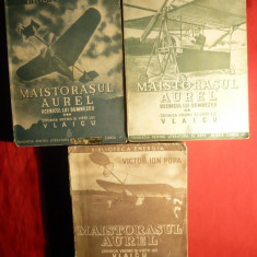 Victor Ioan Popa -Maistorasul Aurel - Prima Ed. 1939 ,3 volume