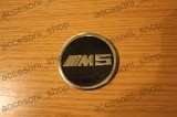 Emblema Capac Roata BMW M5, Diametru 60mm, Aluminiu
