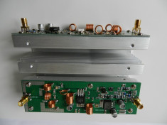 FM Transmitter Amplificator RF 87 - 109 Mhz 15W Profesional Kit Statie emisie FM foto
