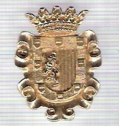 C317 Medalie(placheta) heraldica stema(emblema) zonala Spania -marime cca 30X23mm, gr aprox 7gr. -starea care se vede, mai buna ca scanarea foto