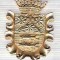 C293 Medalie(placheta) heraldica stema(emblema) zonala Spania -marime cca 29X22mm, gr aprox 6gr. -starea care se vede, mai buna ca scanarea