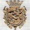 C299 Medalie(placheta) heraldica stema(emblema) zonala Spania -marime cca 29X23mm, gr aprox 7gr. -starea care se vede, mai buna ca scanarea