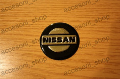 emblema capac roata NISSAN 60 mm foto