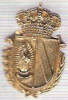 C297 Medalie(placheta) heraldica stema(emblema) zonala Spania -marime cca 32X21mm, gr aprox 6gr. -starea care se vede, mai buna ca scanarea