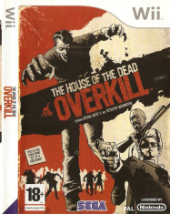 JOC WII THE HOUSE OF THE DEAD OVERKILL ORIGINAL PAL / STOC REAL / by DARK WADDER foto