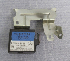 Mercedes E Class W211, modul alarma antitractare, A2118209126 foto