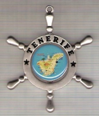 C323 Medalie TENERIFE (Timona) -marime cca 58X62mm, greutatea aproximativ 22gr. -starea care se vede foto