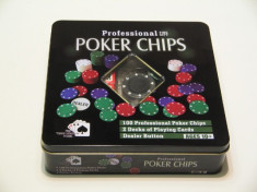 Set poker Profesional 100 piese foto