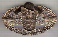 C327 Medalie (insigna), Pompieri -Germania -marime cca 56X34mm, greutatea aproximativ 26gr. -starea care se vede foto