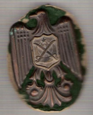 C331 Medalie veche (insigna)interesanta - Militara -Turcia?-starea care se vede foto