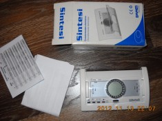 Cronotermostat electronic EMMETI Sintesi termostat de ambient foto