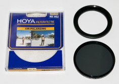 Filtru polarizare HOYA 62 mm Wide-angle + bonus foto