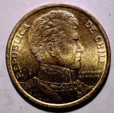 7.629 CHILE 10 PESOS 2005 XF/AUNC foto