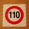 sticker viteza 110 km