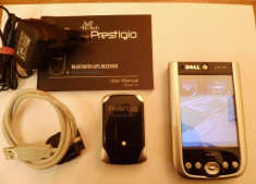 PDA Dell Axim x51 + Receptor GPS Prestigio foto