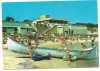 Carte postala(ilustrata)-EFORIE SUD-Plaja, Necirculata, Printata