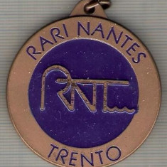 C383 Medalie Natatie -Rari Nantes -Trento 1993 -Italia -marime cca 50x55 mm, gr. aprox 43 gr. -starea care se vede