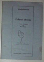 MARIN SORESCU - POEMES CHOISIS /HORIA BADESCU - LE VISAGE DU TEMPS (Troyes 1993)