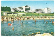 carte postala(ilustrata)-EFORIE SUD-Plaja