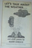 LET&#039;S TALK ABOUT THE WEATHER... AND OTHER POEMS BY MARIN SORESCU/FOREST BOOKS&#039;85