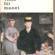 (C2452) VIATA LUI MANET DE HENRI PERRUCHOT, EDITURA MERIDIANE, BUCURESTI, 1967, IN ROMANESTE DE IRINA FORTUNESCU