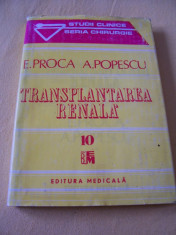 TRANSPLANTAREA RENALA - E.PROCA SI A.POPESCU foto