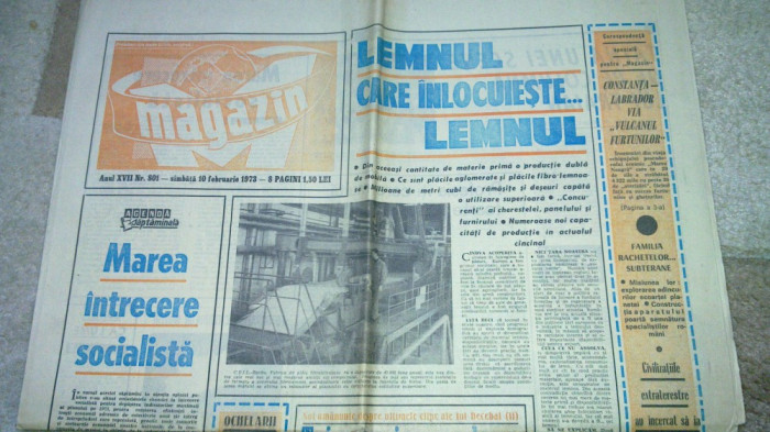 magazin 10 februarie 1973-fabrica de placi fibrolemnoase bacau,moda masculina