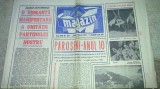 Ziarul magazin 3 martie 1973-articol de spre minerii din paroseni,valea jiului