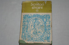 Scriitori straini - Mic dictionar - Gabriela Dantis sa - Editura stiintifica si enciclopedica - 1981 foto