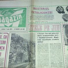 magazin 7 iulie 1973-articol statiunea lacul rosu,si turceni, bumbesti livezeni