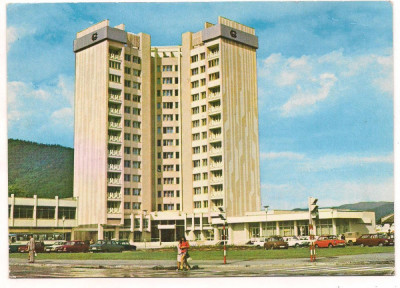 carte postala(ilustrata)-PIATRA NEAMT-Hotel central foto
