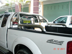 ROLLBAR NISSAN D40 NAVARA 06-ON CU RAIL [3&amp;quot;/76mm] foto