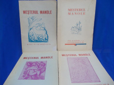 VINTILA HORIA - MESTERUL MANOLE/REVISTA LUNARA DE LITERATURA / 4 Nr. / 1939/40 foto
