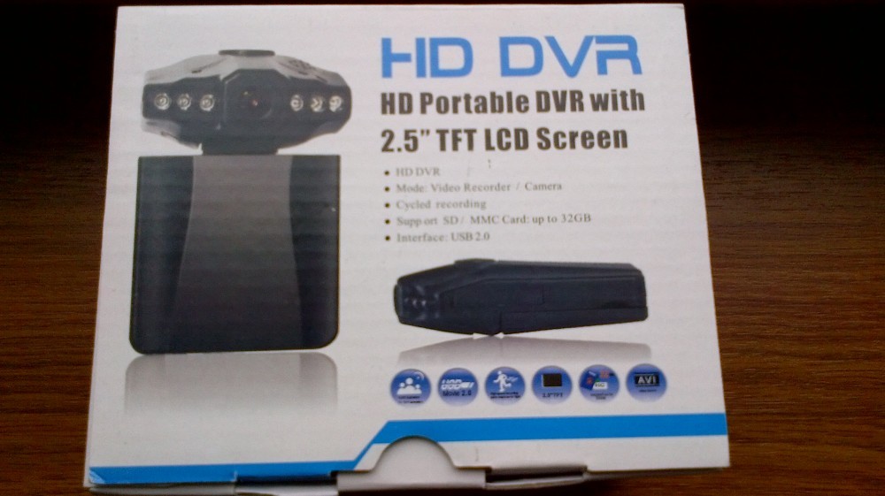 HD DVR Car / HD Portable DVR with 2,5" TFT LCD Screen arhiva Okazii.ro