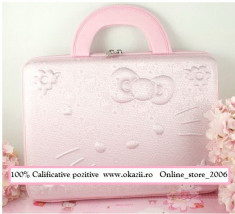 Geanta laptop Hello Kitty.COLECTIE NOUA 2014.Doar azi SUPER OKAZIE DE PRET! foto