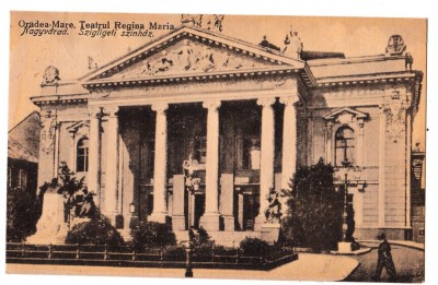 B71905 Oradea MAre Teatrul Regina Maria 2 scans foto