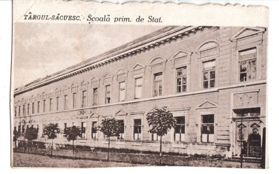B72048 Targu Secuiesc Scoala prin de stat taiata 2 scans foto