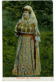 1886 - ETHNIC woman, port popular - old postcrd, CENSOR - used - 1917, Circulata, Printata
