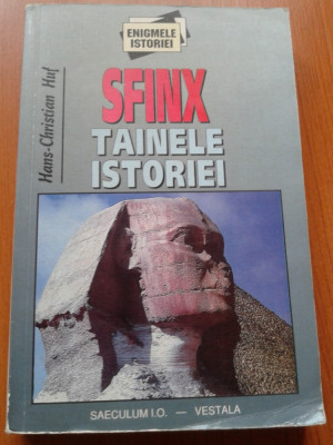 SFINX TAINELE ISTORIEI I-II - Hans Christian Huf foto