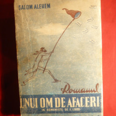 Salom Alehem - Romanul unui om de afaceri -Ed.IIa cca.1944