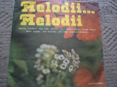 Melodii melodii disc vinyl lp muzica pop usoara romaneasca slagare electrecord foto