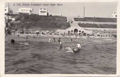 B72080 Eforie Litoralul de pe mare 2 scans foto