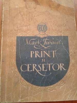 PRINT SI CERSETOR - Mark Twain 1955 foto